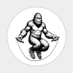 Bigfoot Jumping Rope Magnet